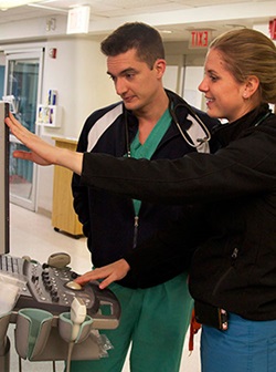 Ultrasound instruction